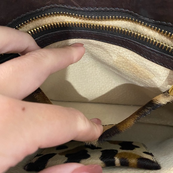 PRADA Leopard Print Envelope Clutch - Used - Picture 10 of 12